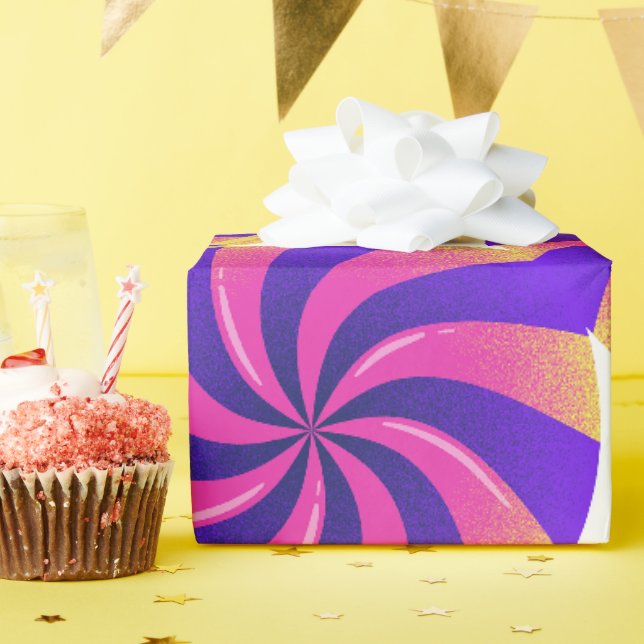 Suprimentos para embrulho de presente ou papel de  (Festa de aniversário)