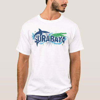 Surabaya T-Shirt - Bold Maritime City Name Graphic