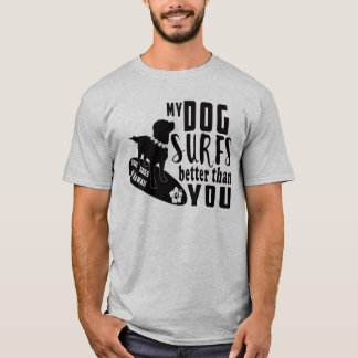 Surf Cães Hawaii Gauntlet Camiseta Adulta