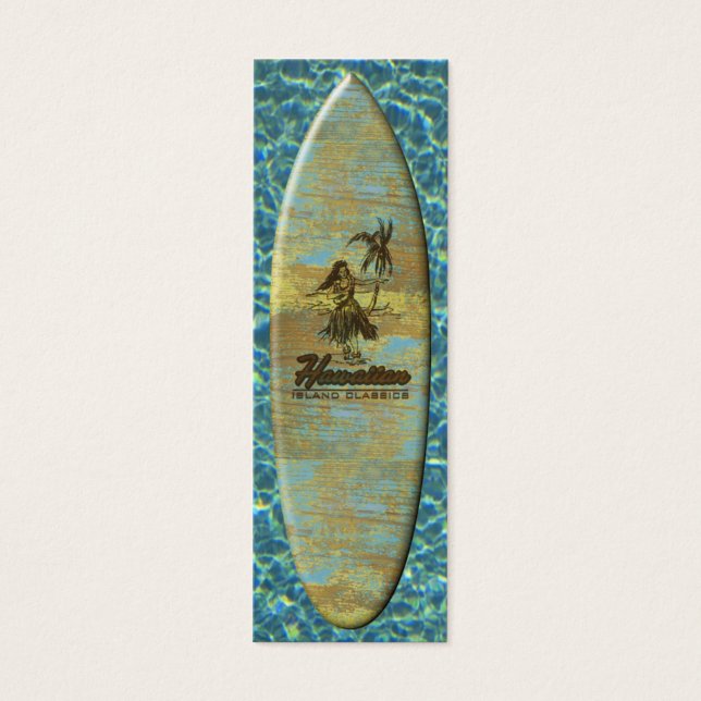 Surf Shack Hawaiian Faux Wood (Frente)