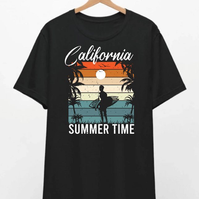 Surf Solar da Califórnia Sonhando T-Shirt (Criador carregado)
