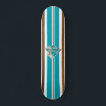 Surf Waimea Bay Vintage skate<br><div class="desc">Localizado na costa norte de Oahu, no Havaí, foi dito que observar as ondas na Baía de Waimea é como observar a Mãe Natureza no seu melhor. Pelo menos foi o que disseram os surfistas experientes que desafiam o seu intervalo. Nós combinamos o mapa natural do skate com tiras de...</div>