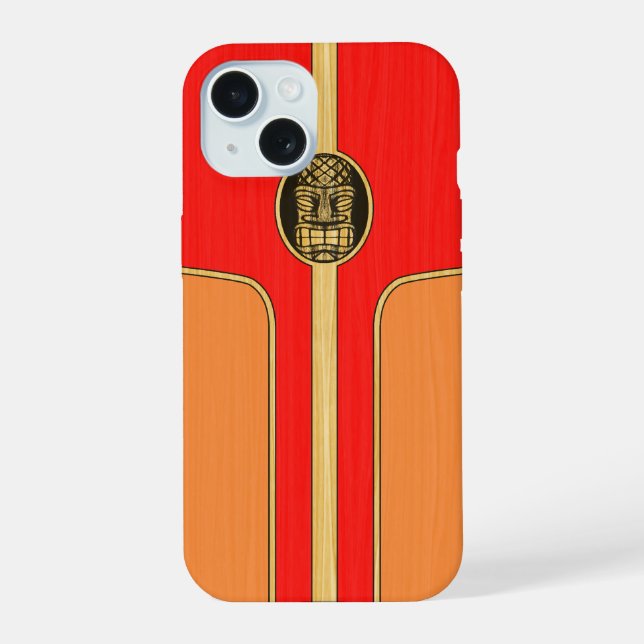 Surfboard Retro Tiki (Verso)