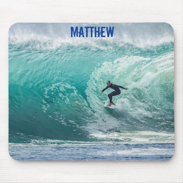 Surfe Personalizado Pad Mousepad (Frente)