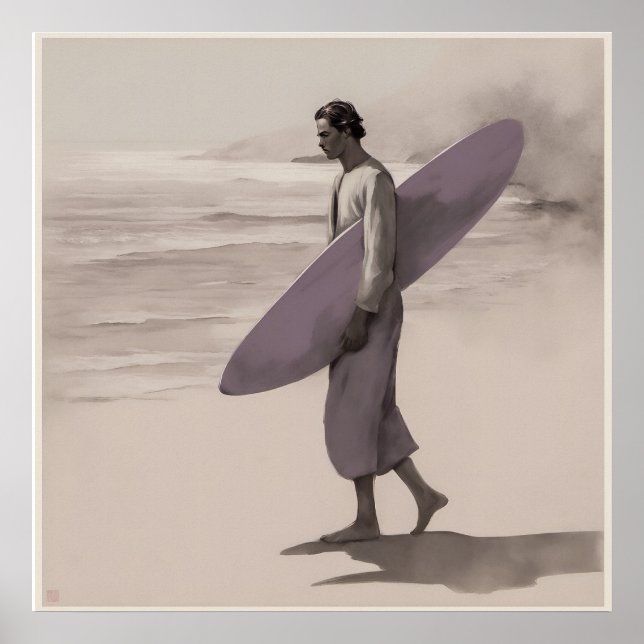 Surfer do Solitário - Art Impressão (Frente)