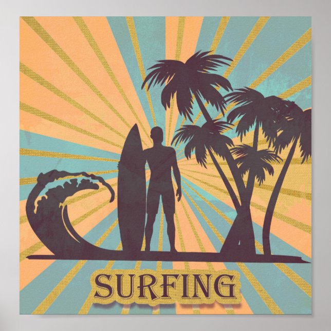 Surfer Dude Poster (Frente)