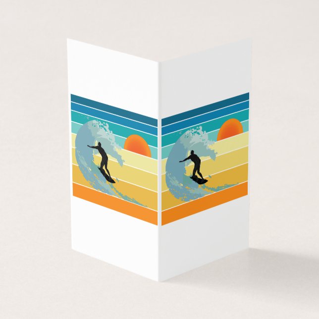 Surfer Dude Vintage Sunset (Exterior)