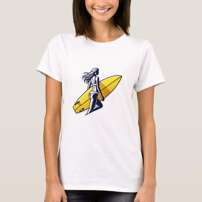 Surfer Girl T-Shirt (Frente)