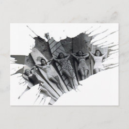 Surfer Girls | Cartão postal