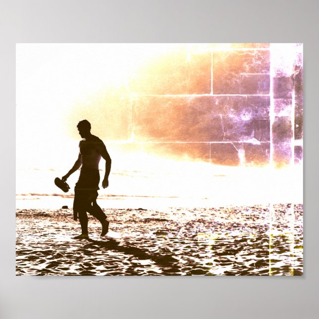 Surfer Shadow - Poster (Frente)
