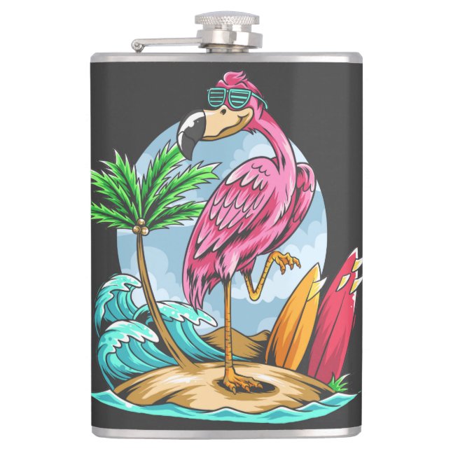 Surfin Flamingo! Cantil (Frente)