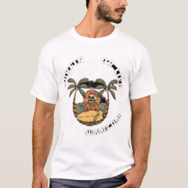 Surfin ou Life Skeleton Summer T-Shirt Design