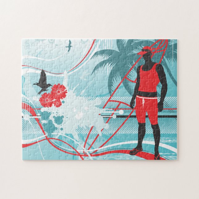 Surfing 4 Quebra-cabeça (Horizontal)