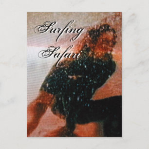 Surfing Safari I Cartão Postal - Personalizável