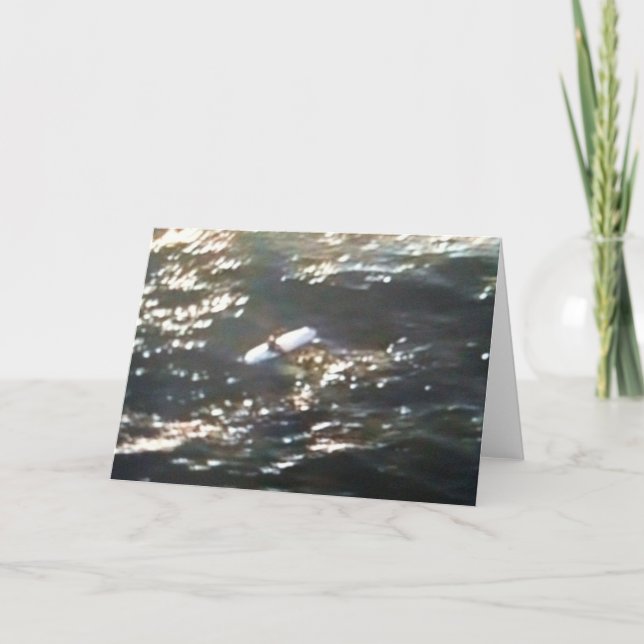 "SURFING THE SEA" TODO O CARTÃO DE OCASIÃO (Frente)