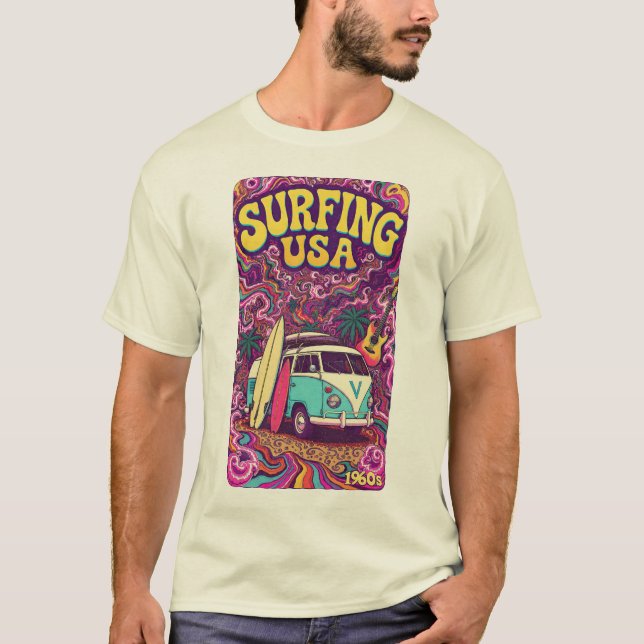 Surfing USA T-Shirt (Frente)