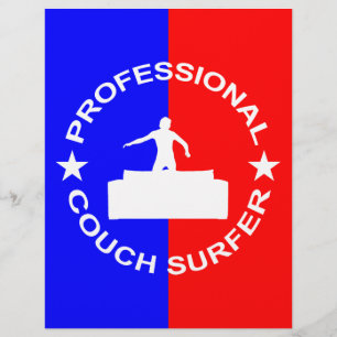 Surfista de sofá profissional