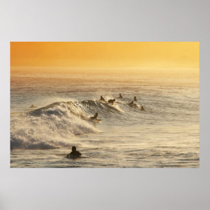"Surfistas, grande poster de Rio de Janeiro"