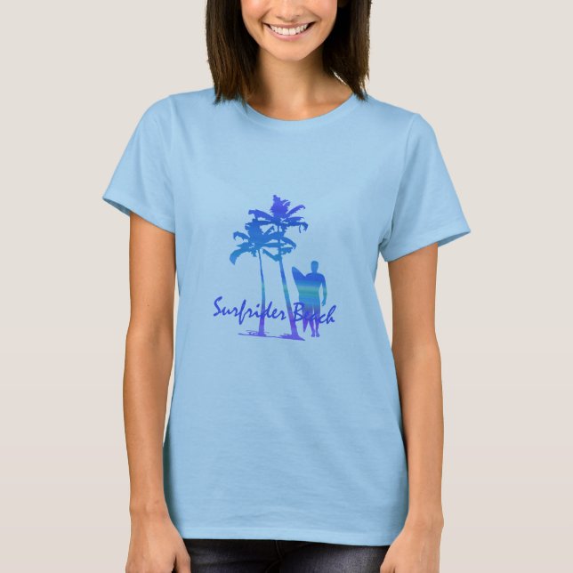 Surfrider Beach Ladies T-Shirt (Frente)