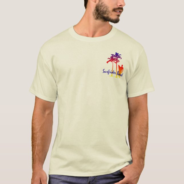 Surfrider Beach Mens T-Shirt (Frente)