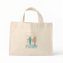 Surfs Up Mini Tote Bolsa