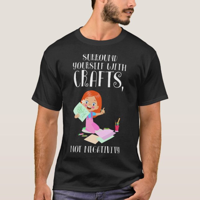 Surge com artesanatos Crafty Pullover (Frente)
