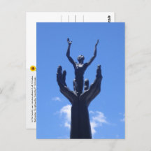 Surgir acima, Omaha, NE - cartão postal