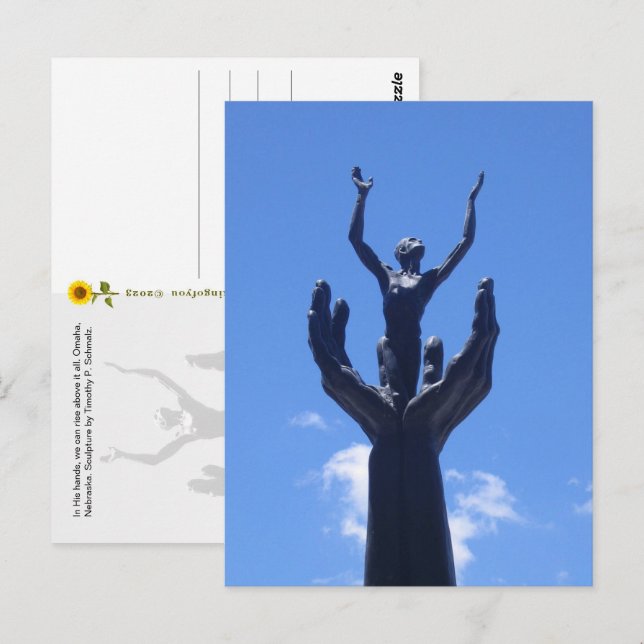 Surgir acima, Omaha, NE - cartão postal (Frente/Verso)