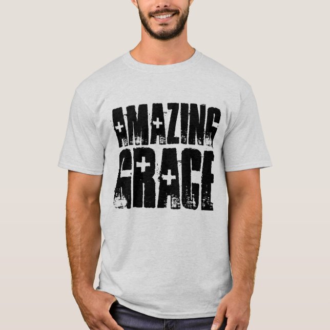 SURPREENDENTE GRACE, T-Shirts cristãs (Frente)