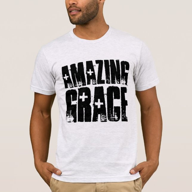 SURPREENDENTE GRACE, T-Shirts cristãs (Frente)