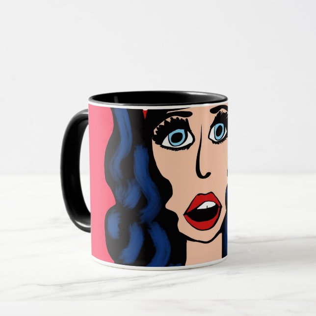 Surpresa! Caneca (Frente Esquerda)