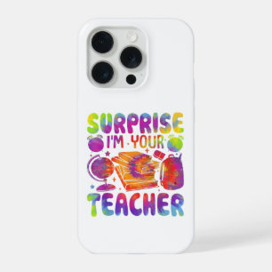 Surpresa Eu Sou Seu Professor Hoje Funny Tie Dye
