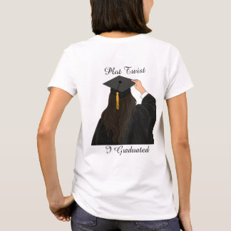 Surpresa na Formatura Eu Me Formei Camiseta Minima