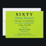 Surpresa SEXTIETH Convite de Aniversário<br><div class="desc">POR FAVOR, CONTATE-ME SE PRECISAR DE AJUDA COM ESTE MODELO! Olá! Obrigados para visitar Designs de Donna Gotlib e ver tudo o que temos para oferecer. Eu sei que você tem escolhas quando está comprando e gostaria que você soubesse que eu aprecio seu negócio.Confira alguns outros itens que eu criei...</div>