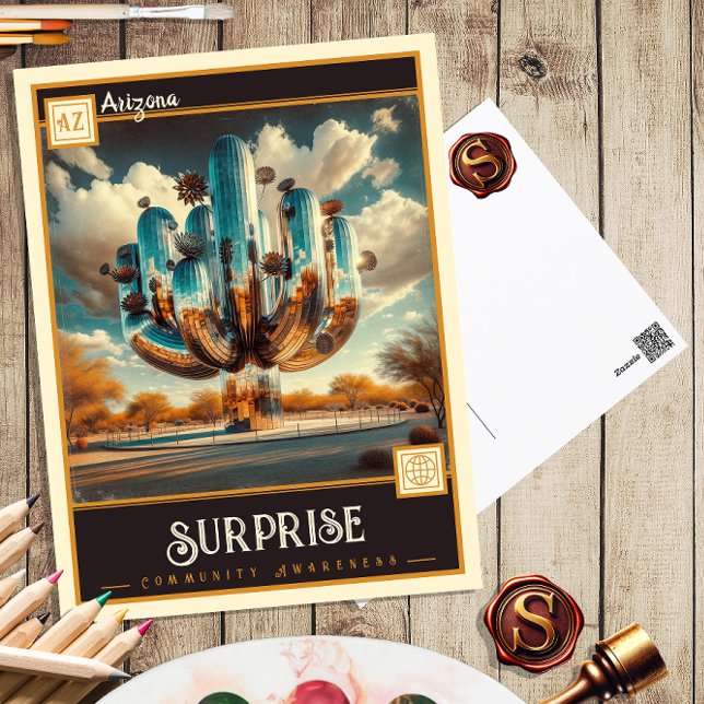 Surprise, Arizona | Cartão Postal Antigo (Criador carregado)