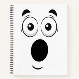 Surprised Face Notebook