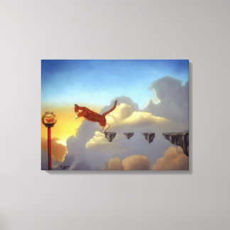 Surreal Art Canvas Imprime "Salto de Fé"