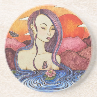 Surreal Art Sandstone Porta copos