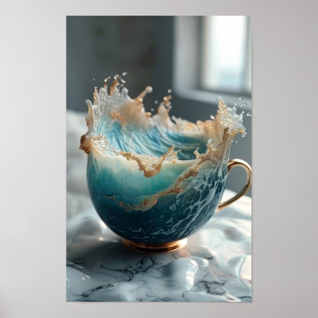 Surreal Vibrante A Poster (Frente)