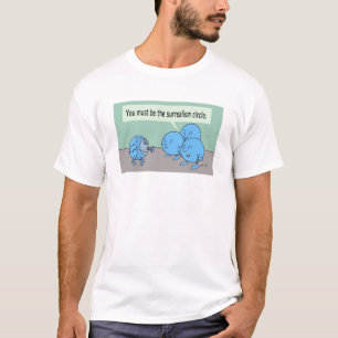 Surrealismo Camiseta branca do Círculo
