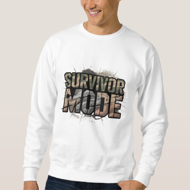 Survivor Mode Men’s Tank Top – Strength and Power (Frente)