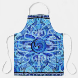 Susea Blu Studios Wave Apron