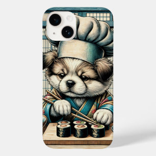 Sushi Chef Puppy Adorável