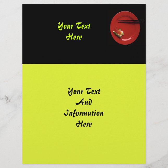Sushi Flyer (Frente)
