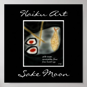 Sushi Haiku Art Impressão