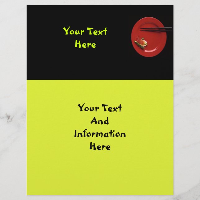 Sushi Letterhead (Frente)
