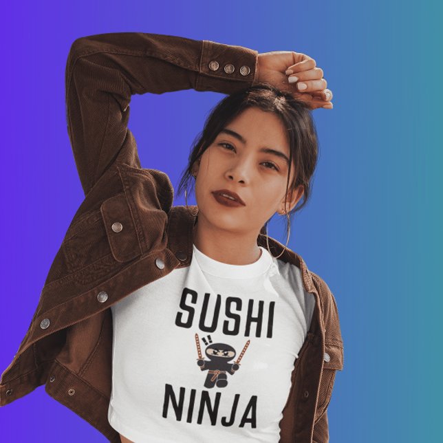 SUSHI NINJA T-Shirts Engraçadas (Criador carregado)