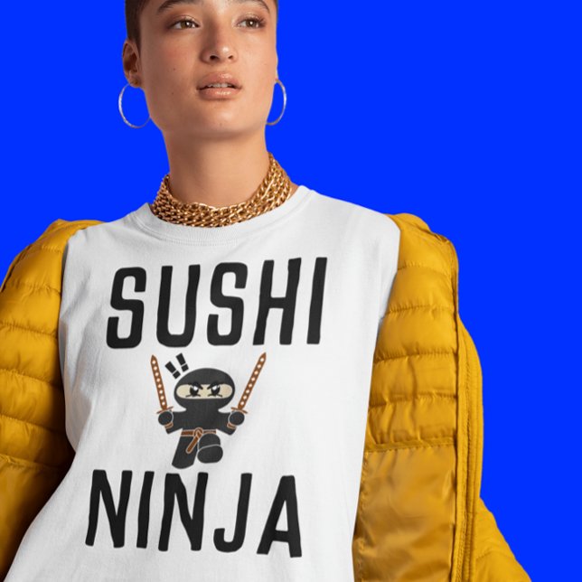 SUSHI NINJA T-Shirts Engraçadas (Criador carregado)