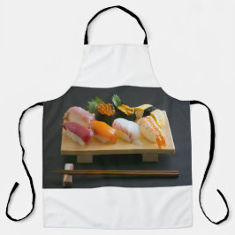 Sushi Platter Apron – Classic Nigiri Harmony