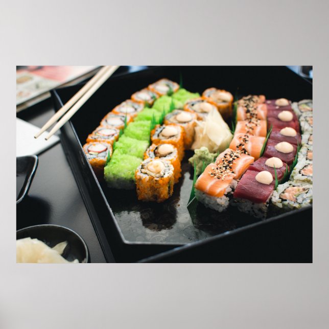 Sushi Poster (Frente)